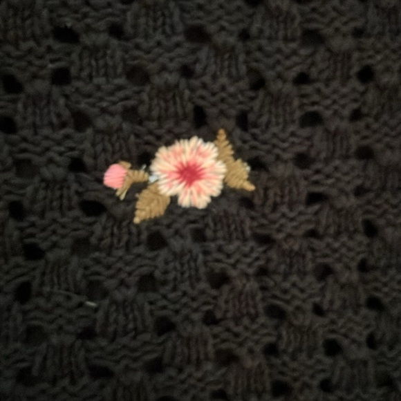 7/$20 2024 Arizona Jean Co NWT knit/crochet Size Large crop tank top - Picture 2 of 6